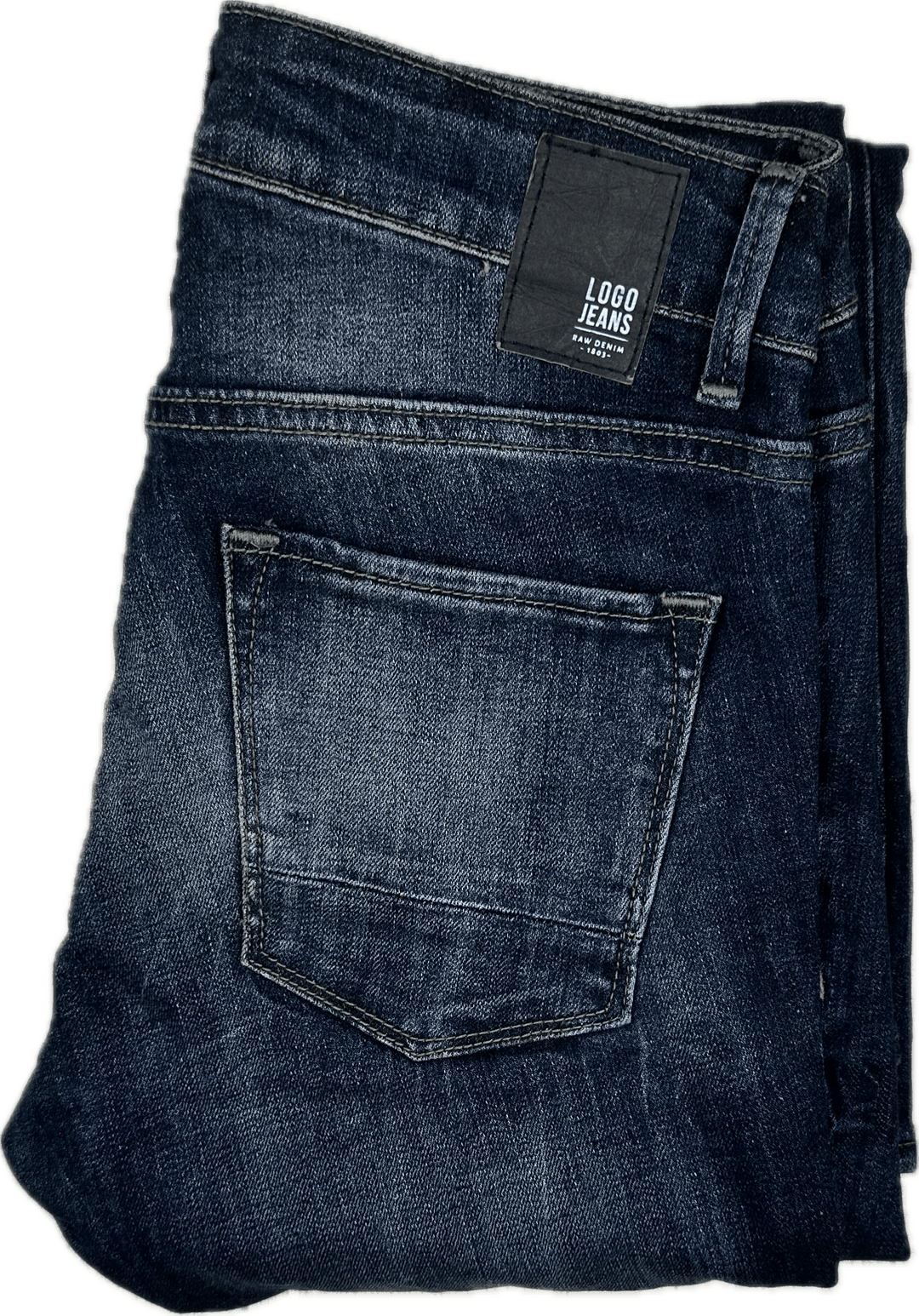 Logo Jeans Ladies Low Rise Slim Leg Jeans - Suit Size 27