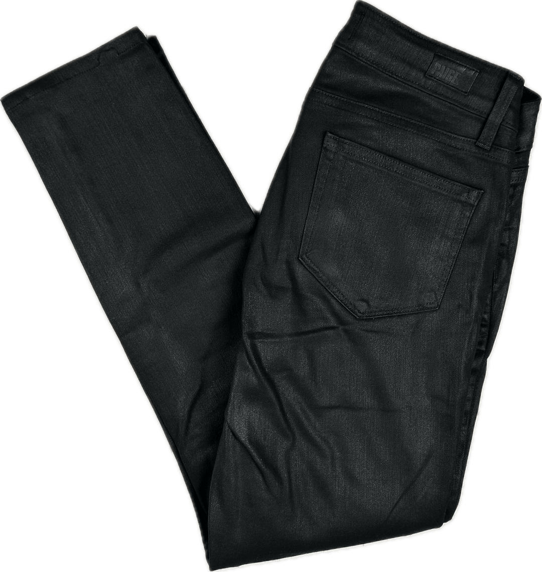 Paige 'Edgemont' Zip Feature Slim Fit Jeans - Size 26" or 8AU - Jean Pool