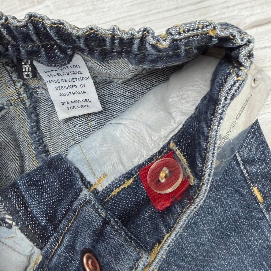 NWT -Fred Bare Y2K Slim Straight Denim Jeans- Size 2Y