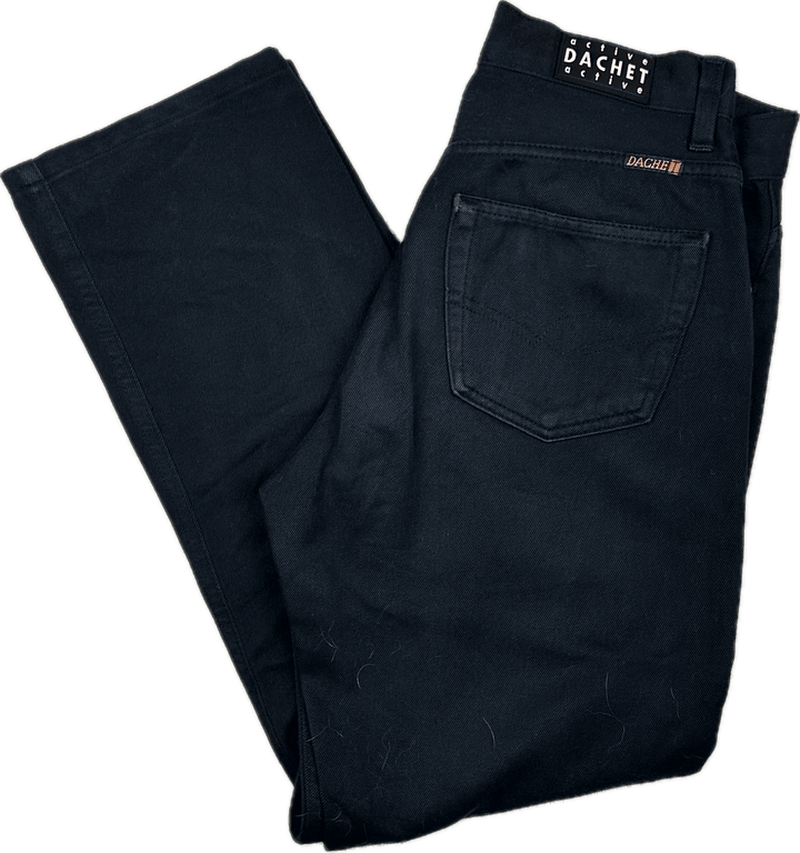 Dachet Vintage 1990's Navy 'Tencel' Jeans- Size 10