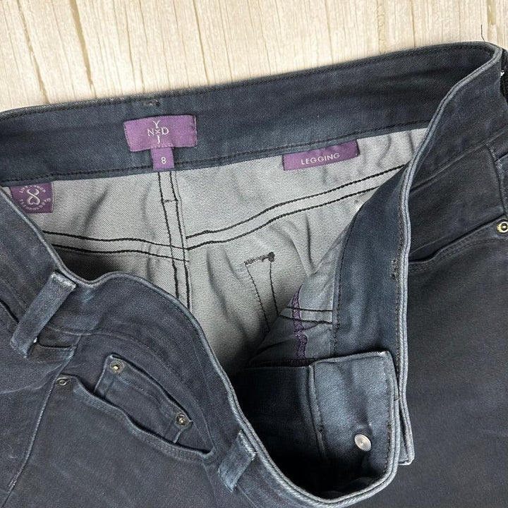 NYDJ Lift & Tuck 'Legging' NYDJ Dark Blue Jeans -Size 8 US or 12 AU