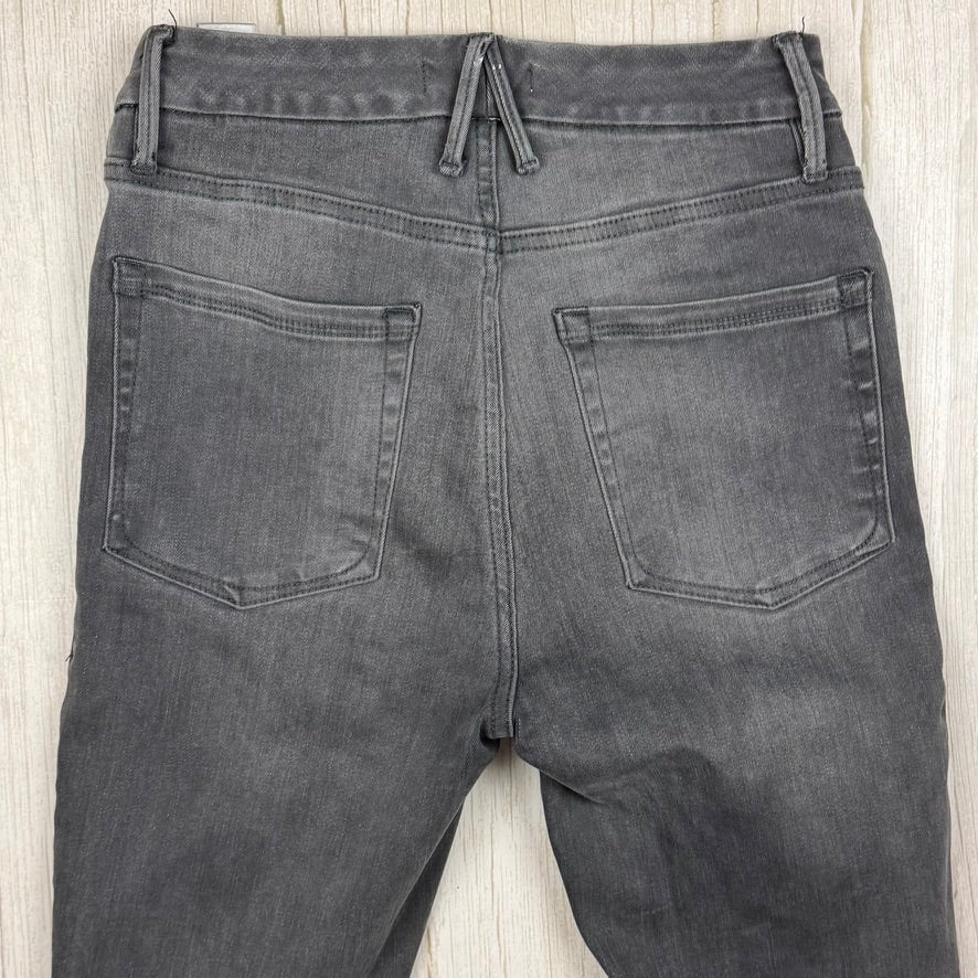 Good American 'Good Legs Crop' Released Hem Skinny Jeans- Size 26"