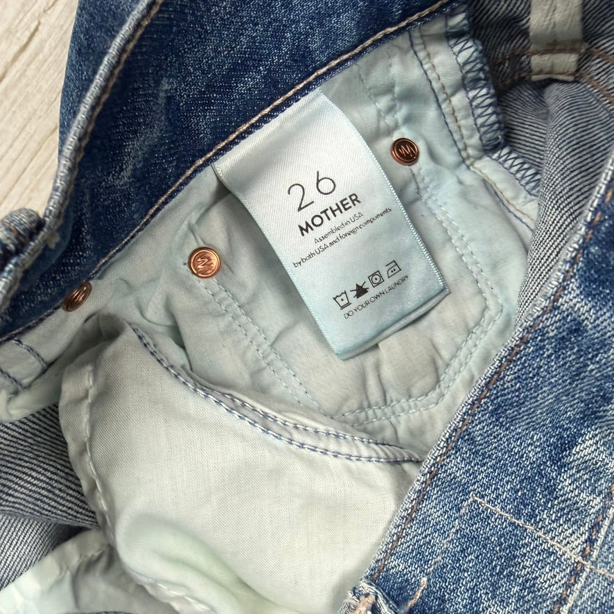 Mother 'The XYZ Saint' Better When its Wrong Jeans - Size 26