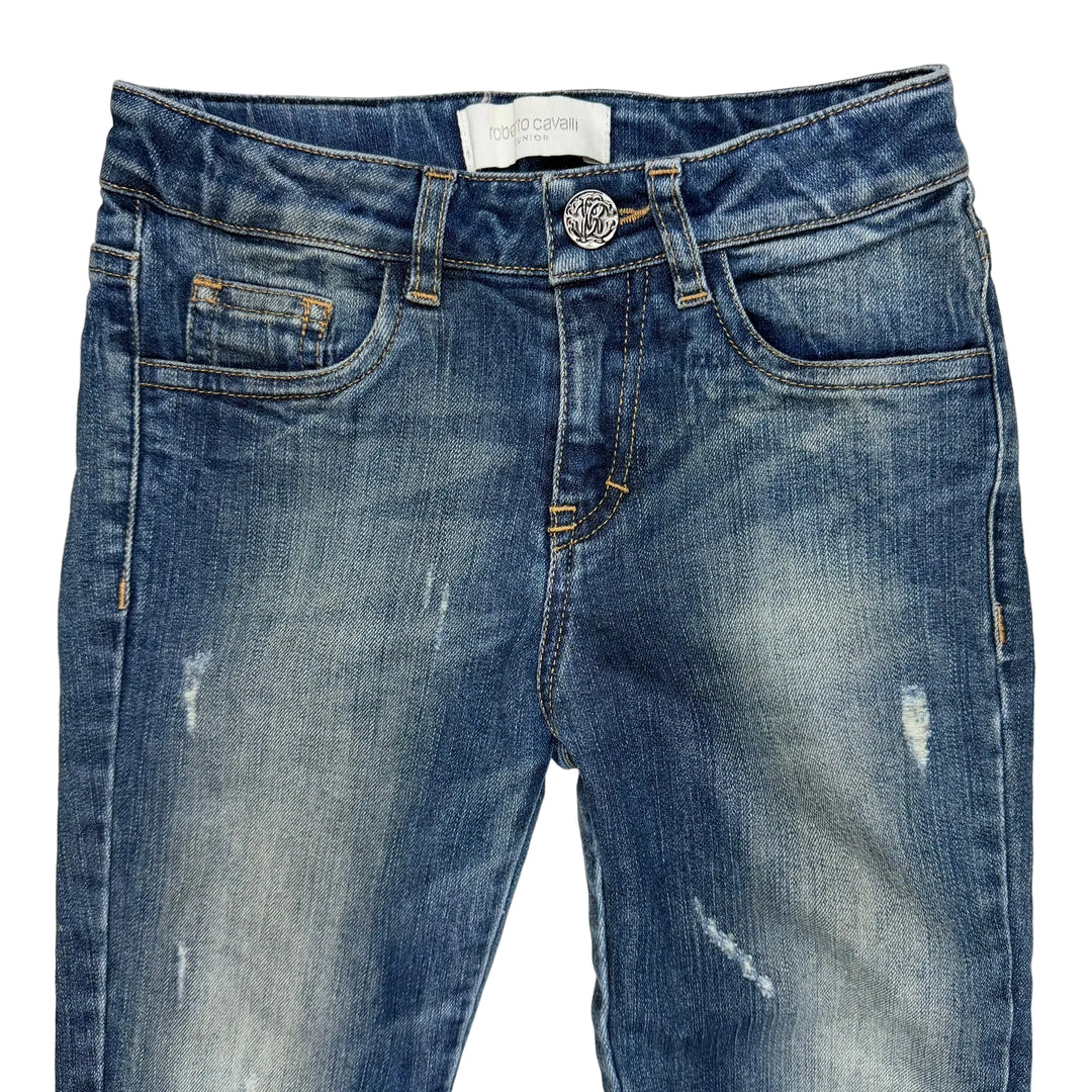 Roberto Cavalli Italy Slim Straight Denim Jeans- Size 5Y