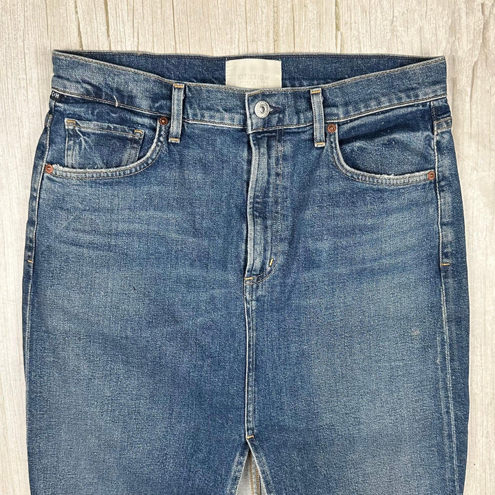 Citizens of Humanity 'Aubrey' Denim Midi Skirt- Size 29