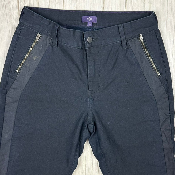 NYDJ 'Legging' Side Panel Stretch Jeans  -Size 10 US or 14AU
