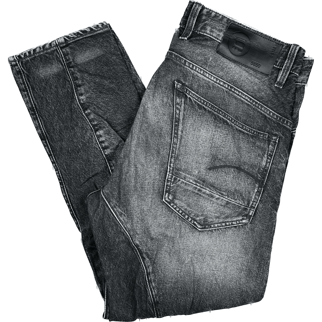 G Star RAW Mens 5650 3D Relaxed Tapered Jeans -Size 33 - Jean Pool