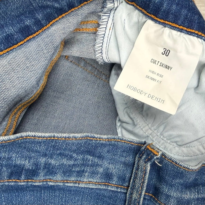 NOBODY 'Cult Skinny' High Rise Skinny Jeans- Size 30