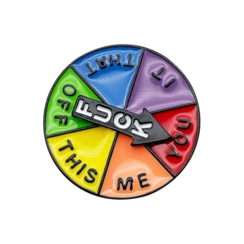 Decider Button Decider Spinner - Enamel Pin – Jean Pool