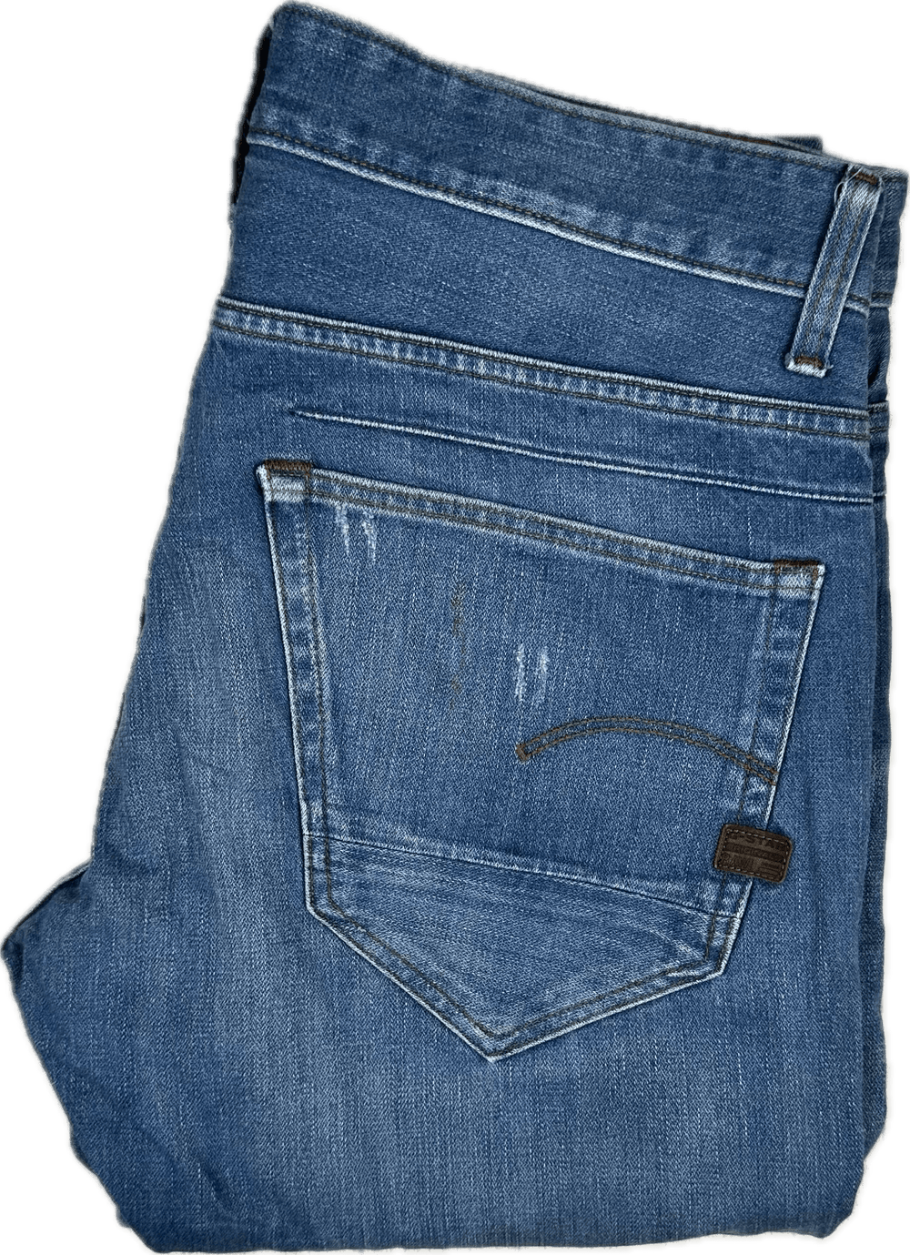 G Star Raw D-STAQ 5 Pocket Straight Tapered Jeans -Size 32/36 - Jean Pool