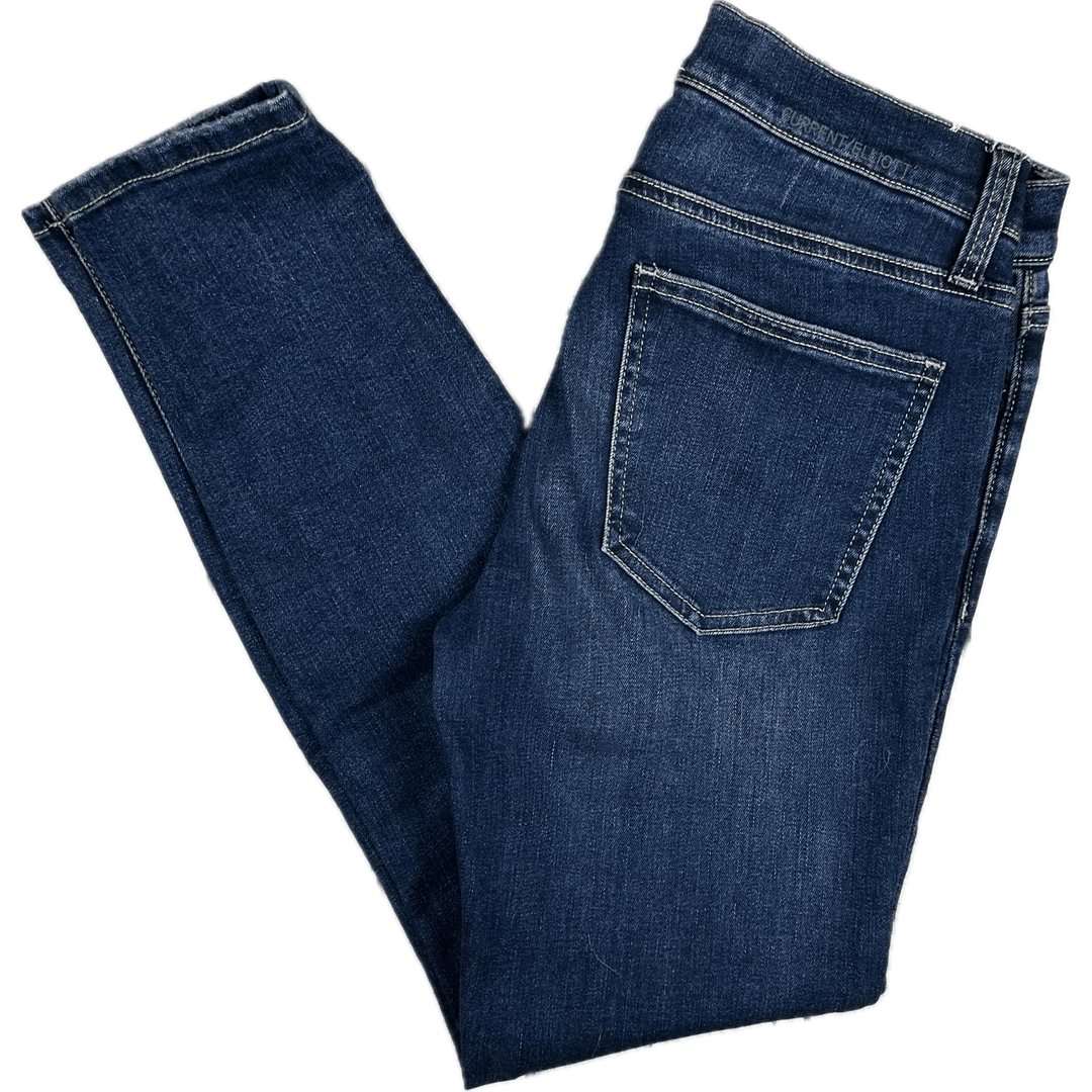 Current/Elliot '1 Year Worn' Ankle Skinny Jeans- Size 27 - Jean Pool