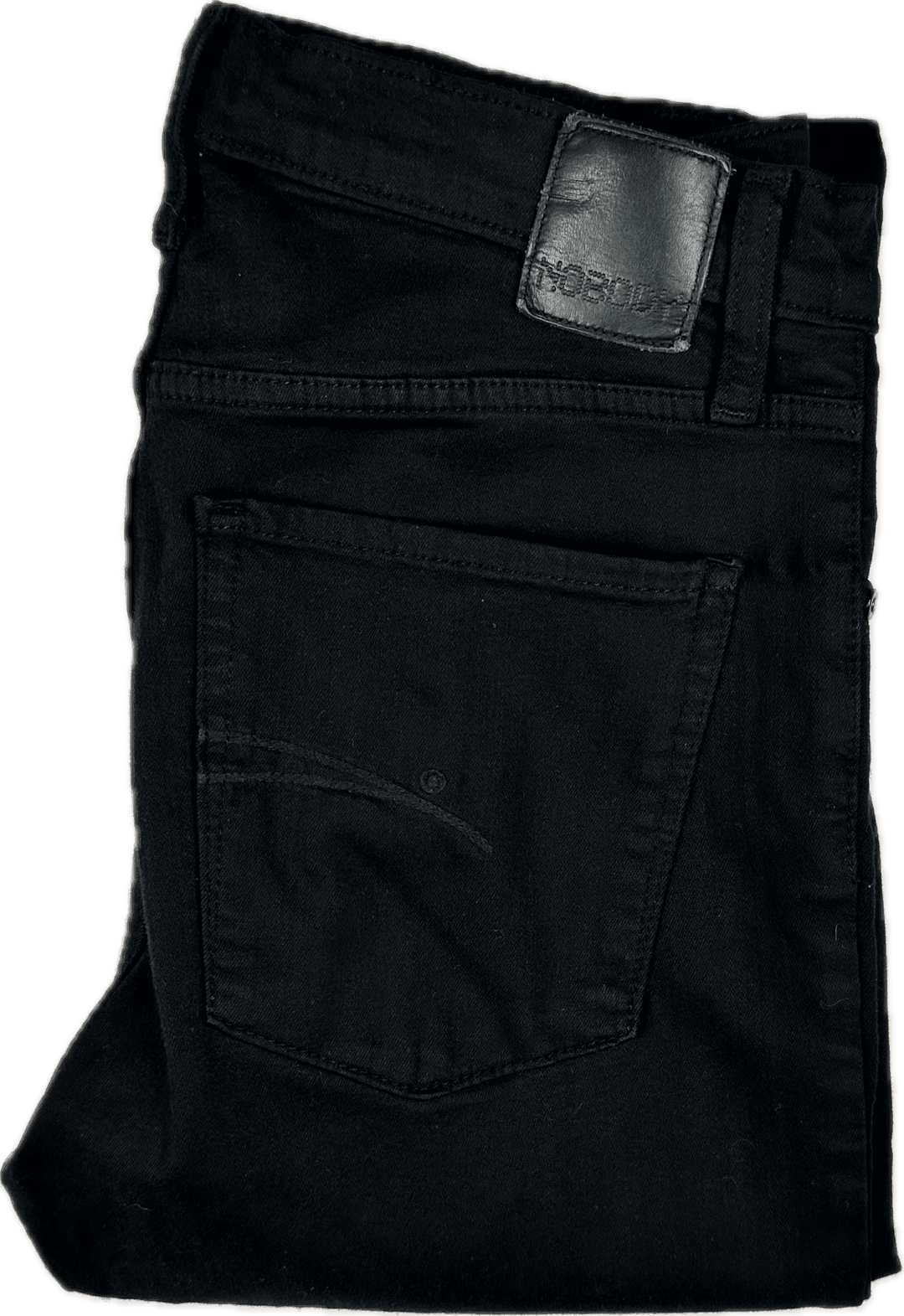 NOBODY Cult Ankle Skinny High Rise Black Jeans- Size 32 - Jean Pool