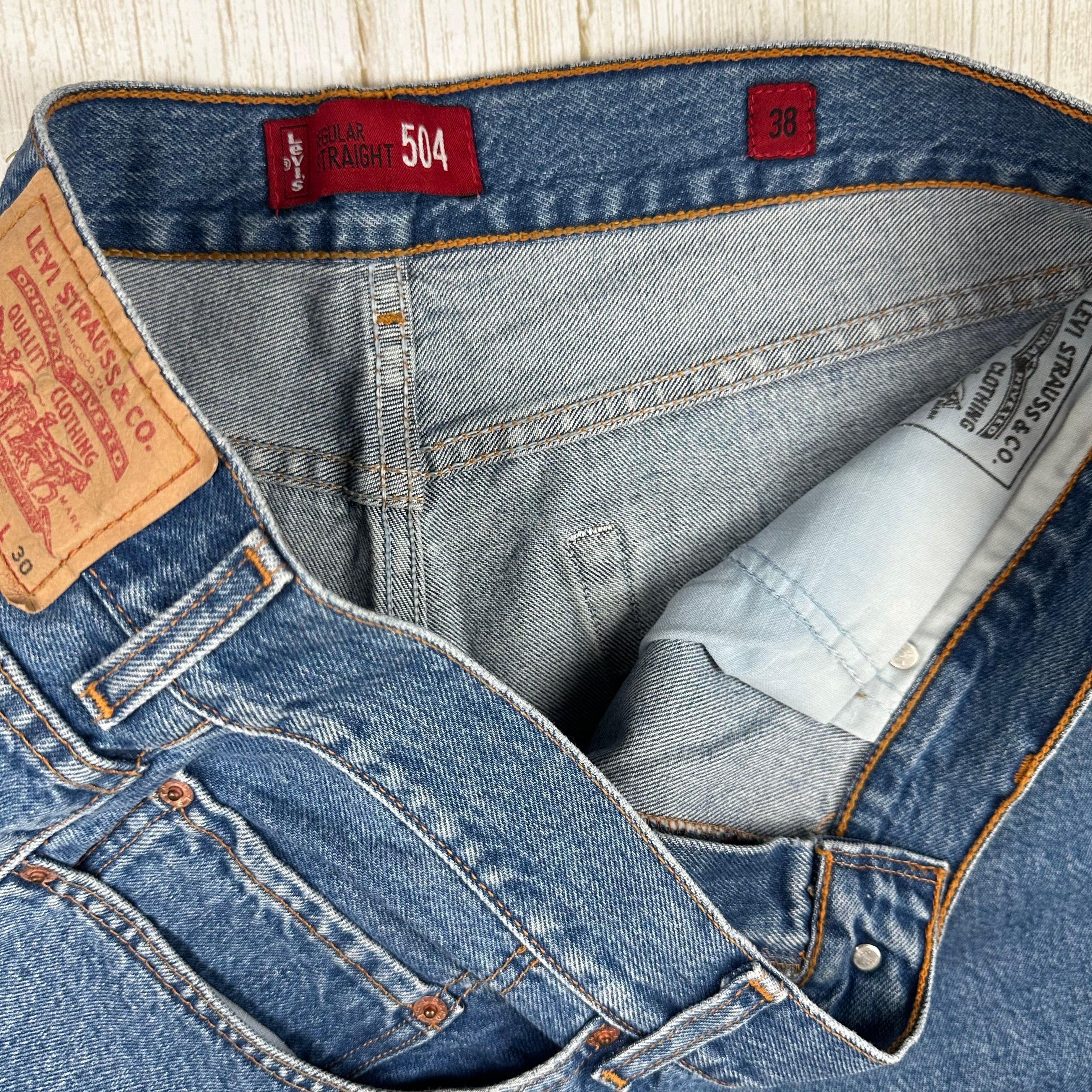 Levi 504 mens jeans best sale