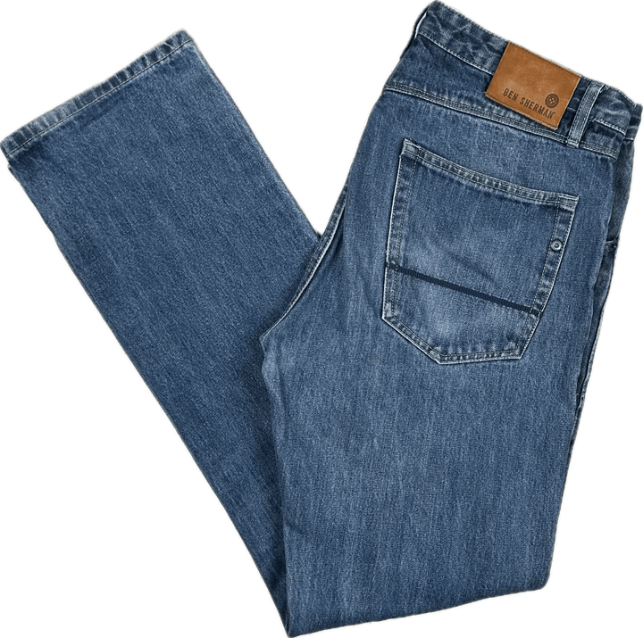 Ben Sherman Mens 'Hampstead' Tapered Jeans- Size 34/34