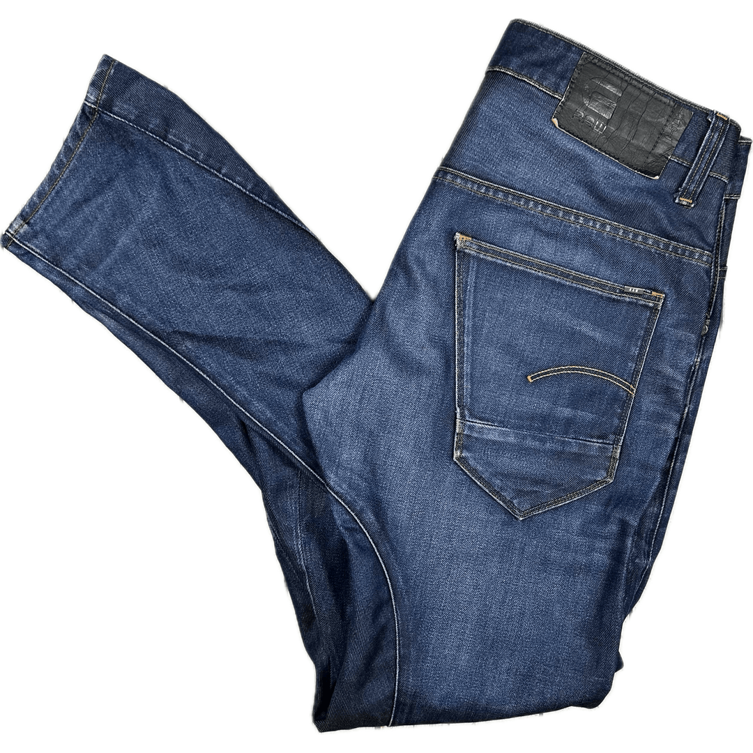 G Star RAW Men's 'Arc 3D Slim' Jeans -Size 31/32 - Jean Pool
