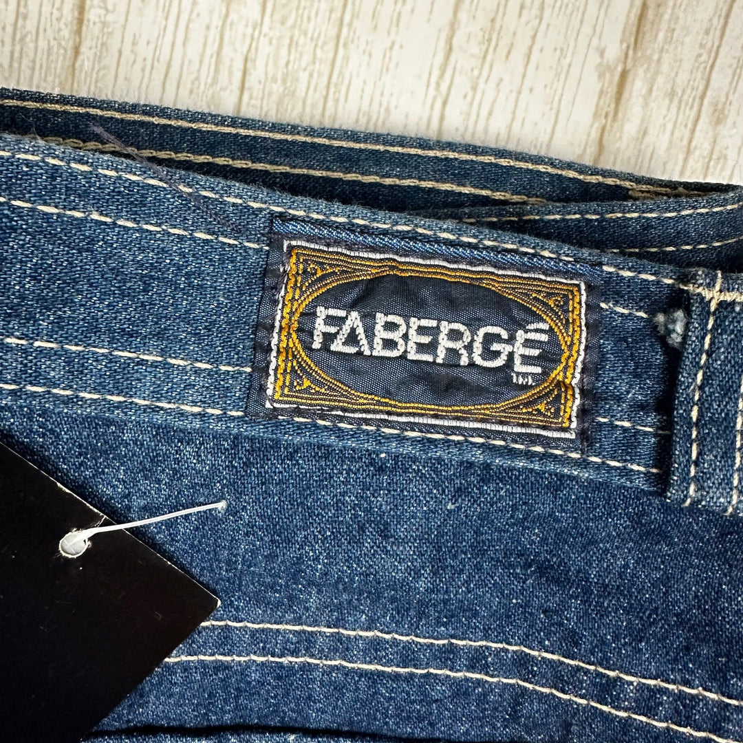 NWT- Vintage Faberge Deadstock 1980's Ladies Jeans - Hard to find! - Suit Size 12 - Jean Pool