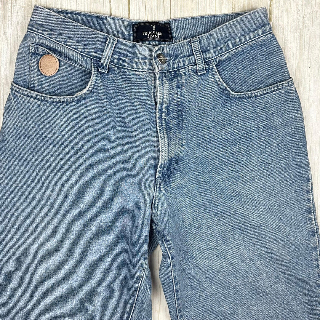 Trussardi 90s Jeans Italian Denim Tapered Fit Jeans -Suit 31" - Jean Pool