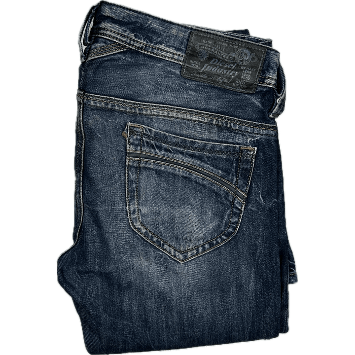 Diesel 'Thanaz' Slim Straight Mens Jeans - Size 30/32 - Jean Pool