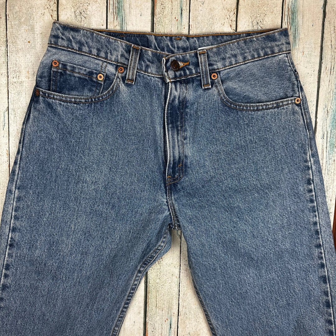 Levis 555 USA Made Vintage 90's Denim Jeans - Size 9 - Jean Pool