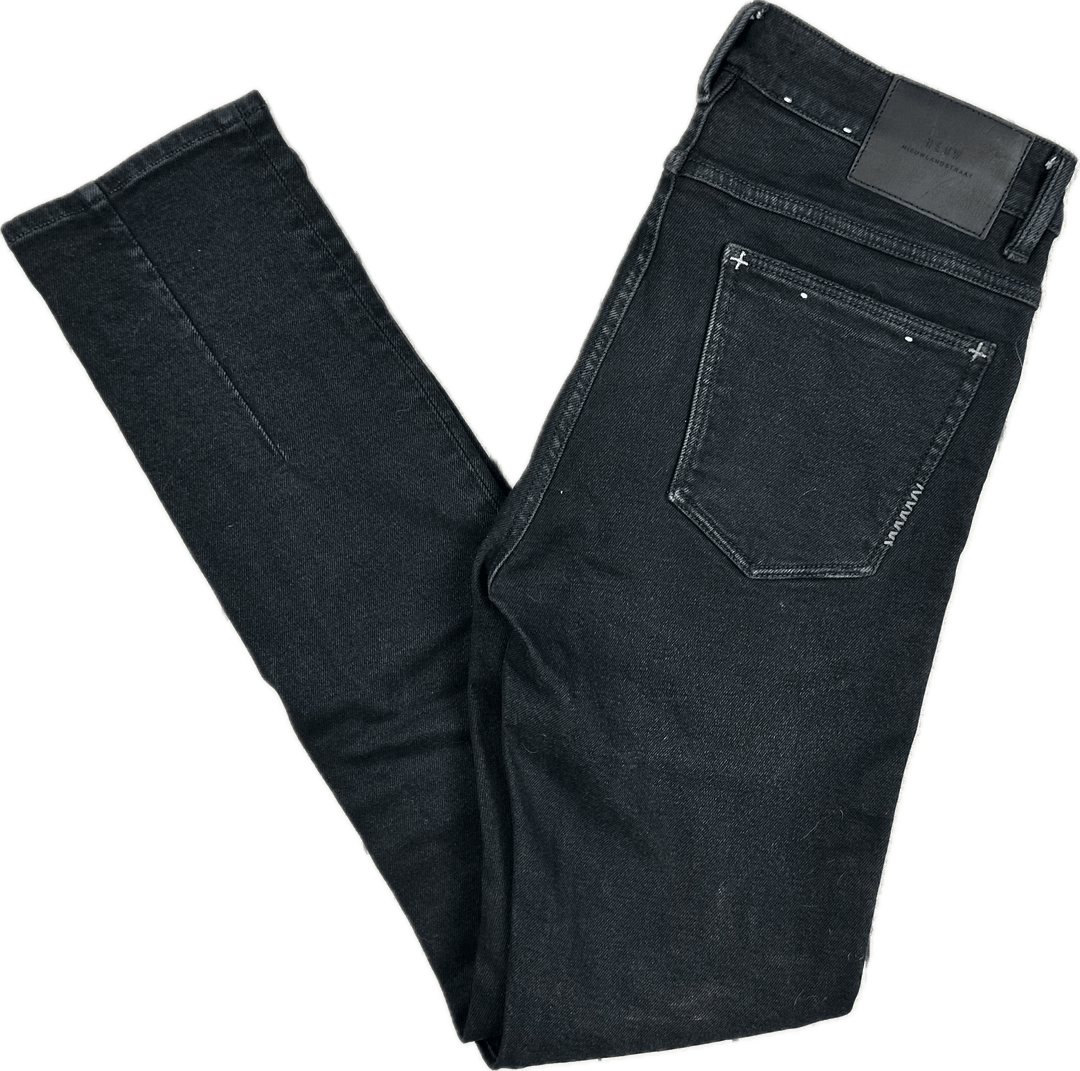 NEUW Mens 'IGGY Skinny' Black Wash Jeans - Size 32/32 - Jean Pool