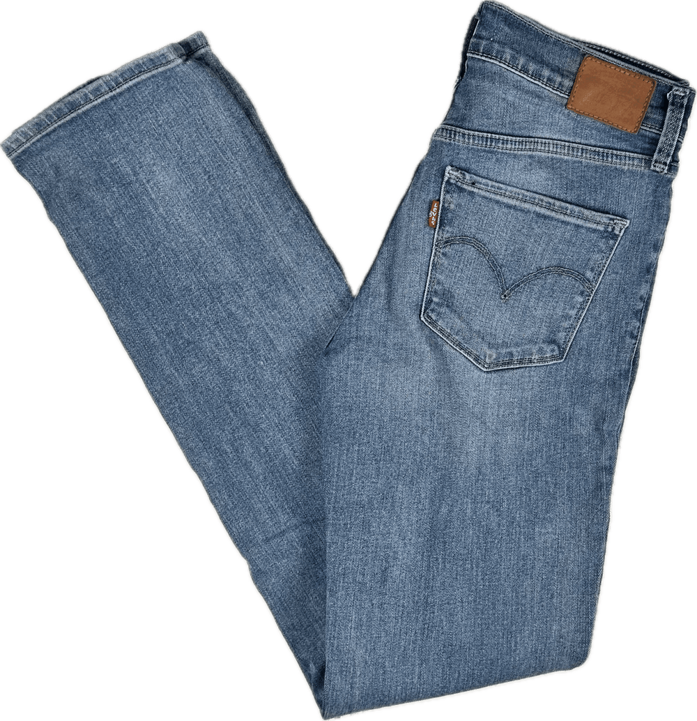 Levis 312 Shaping Slim Mid Rise Denim Jeans - Size 27/32 - Jean Pool