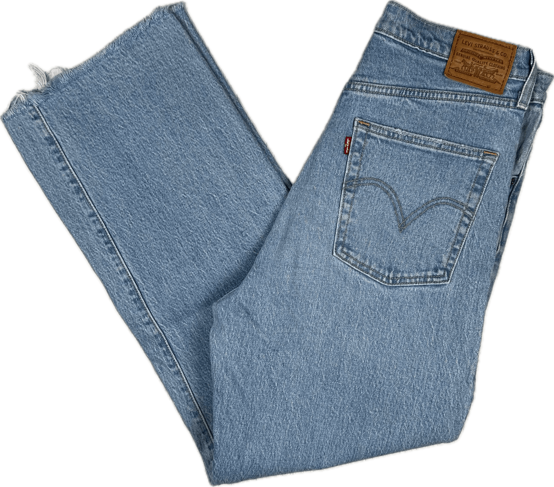 Levis Ladies ‘Ribcage Straight’ Jeans  - Size 30