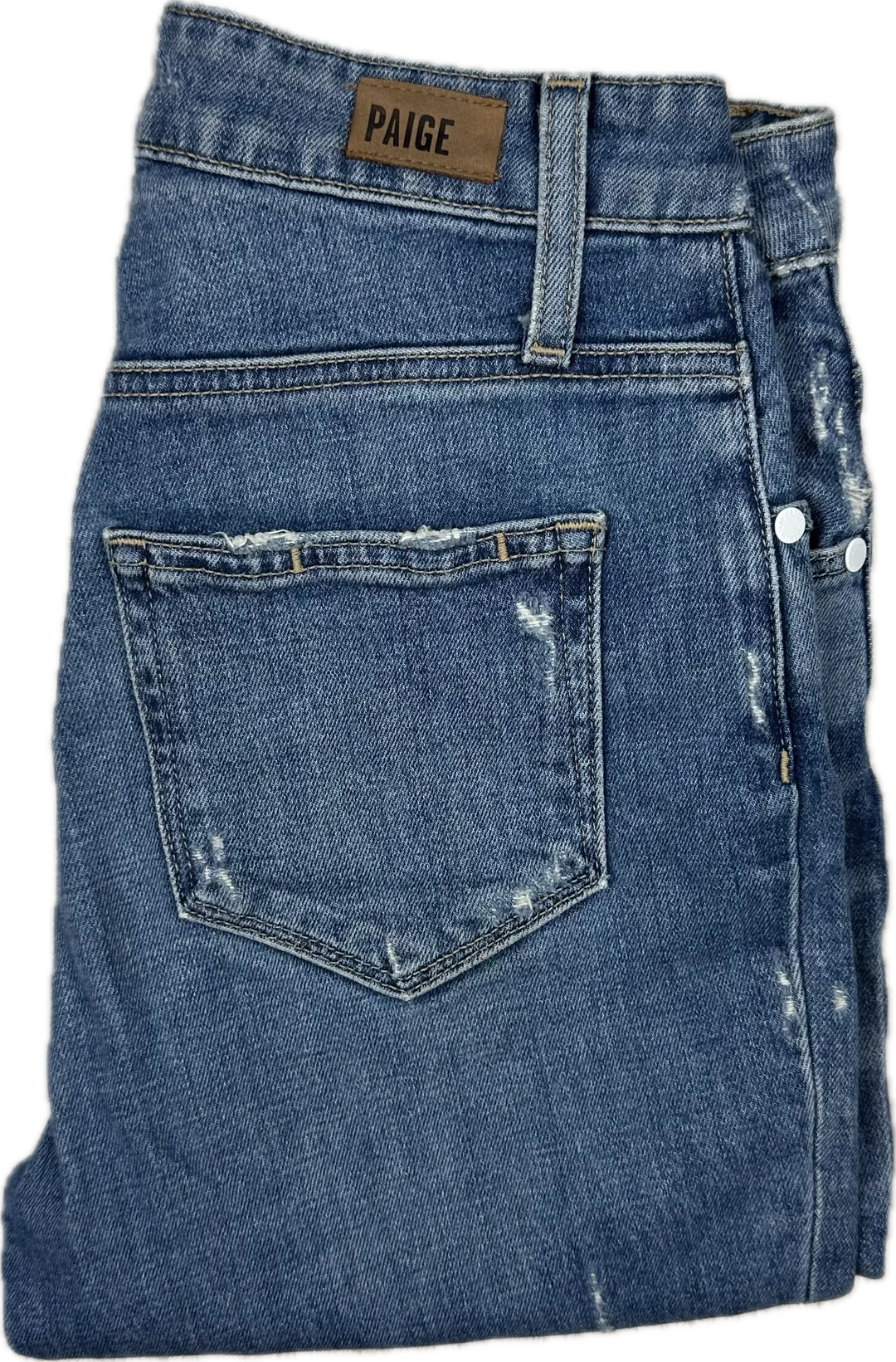 Paige Denim 'Sarah Slim' Embarcadero Distressed Jeans- Size 25