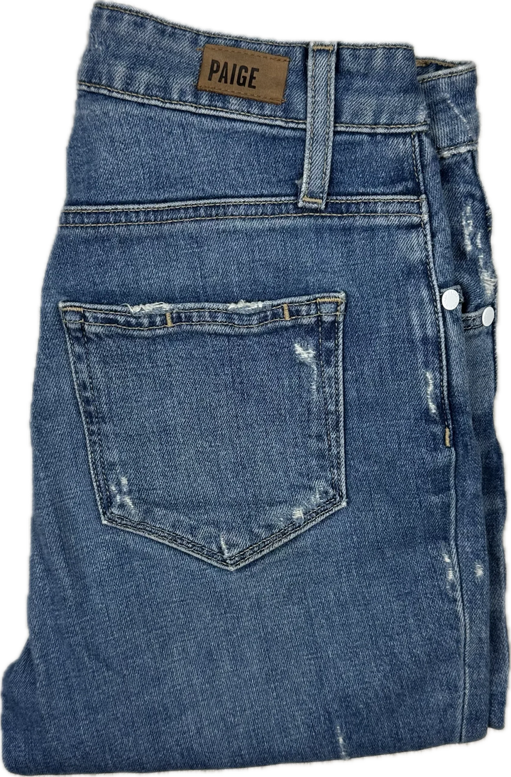 Paige Denim 'Sarah Slim' Embarcadero Distressed Jeans- Size 25