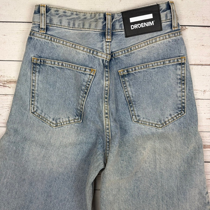 Dr Denim 'Aiko'  High Rise Wide Leg Crop Jeans - Size 24
