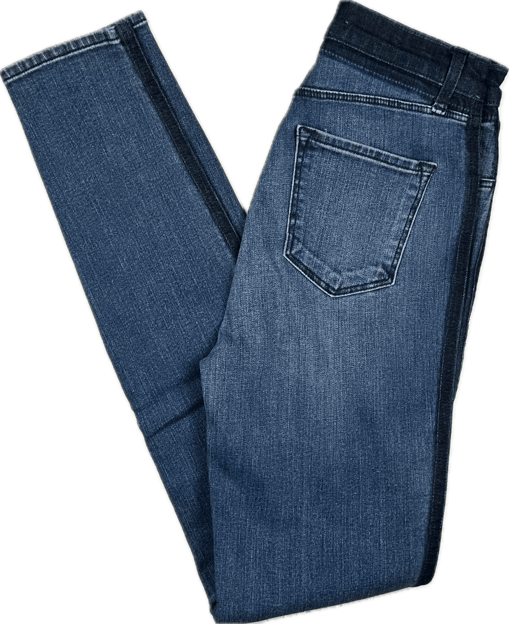 J Brand High Waist 'Carolina' Point Blank Wash Jeans Size 26