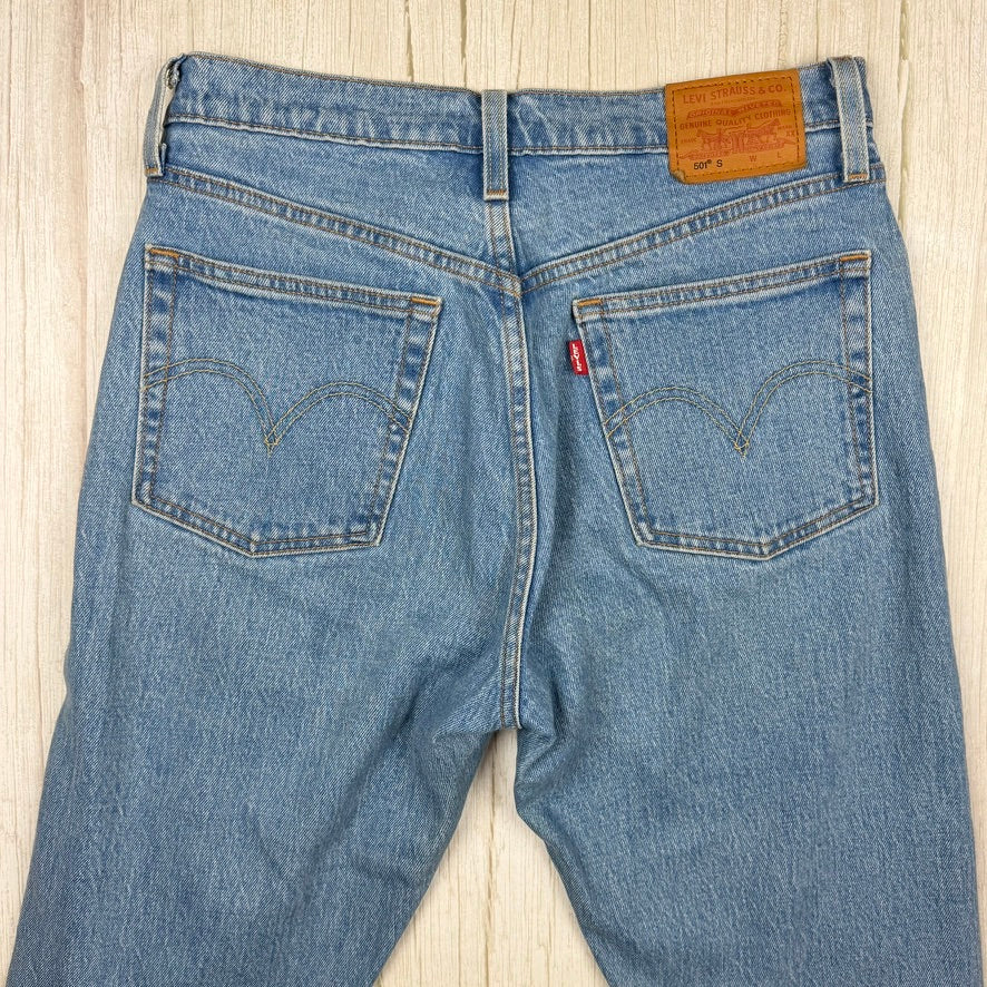 Levis 501 S Womens Button Fly Jeans -Size 26R