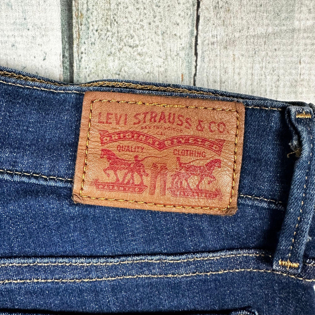 Levis 710 Super Skinny Mid Rise Denim Jeans - Size 29 - Jean Pool