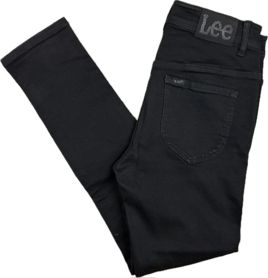 Lee  'Z Two- Slim Tapered' Men's Black Stretch Jeans - Size 30