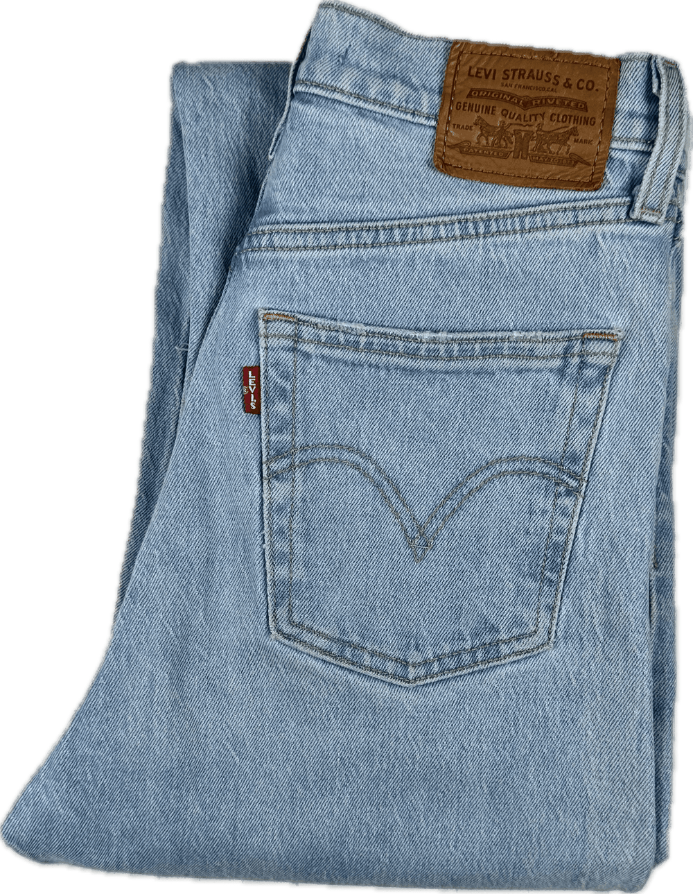 Levis Ladies ‘Ribcage Straight’ Jeans - Size 26 - Jean Pool