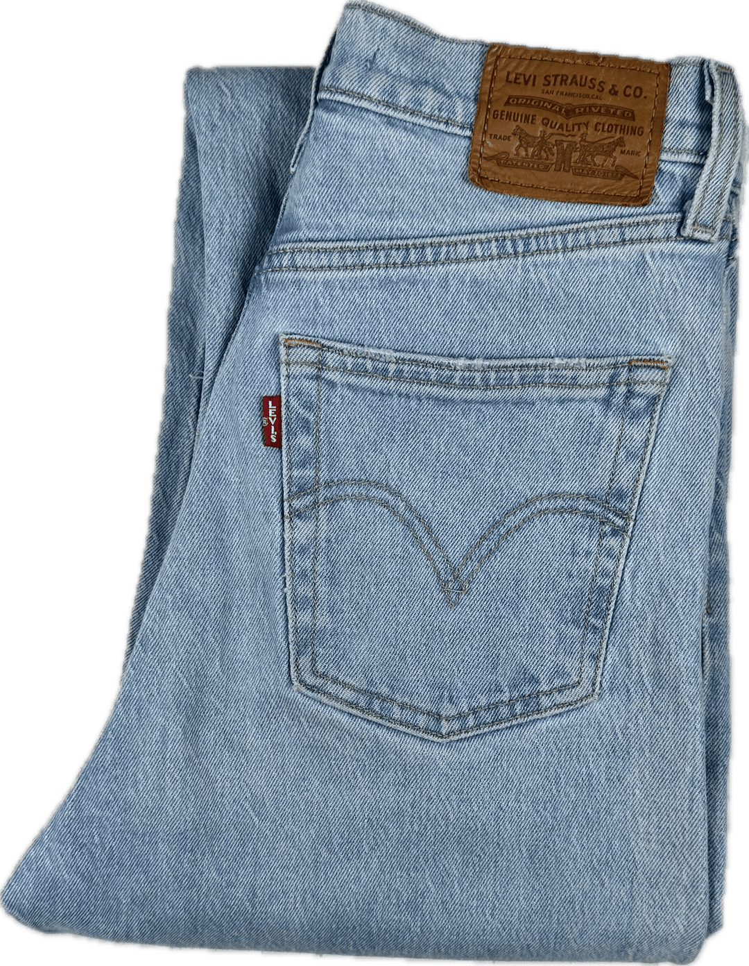 Levis Ladies ‘Ribcage Straight’ Jeans - Size 26 - Jean Pool