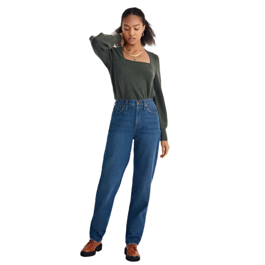 NWT- Madewell Ladies Baggy Straight Jeans- Size 29" - Jean Pool