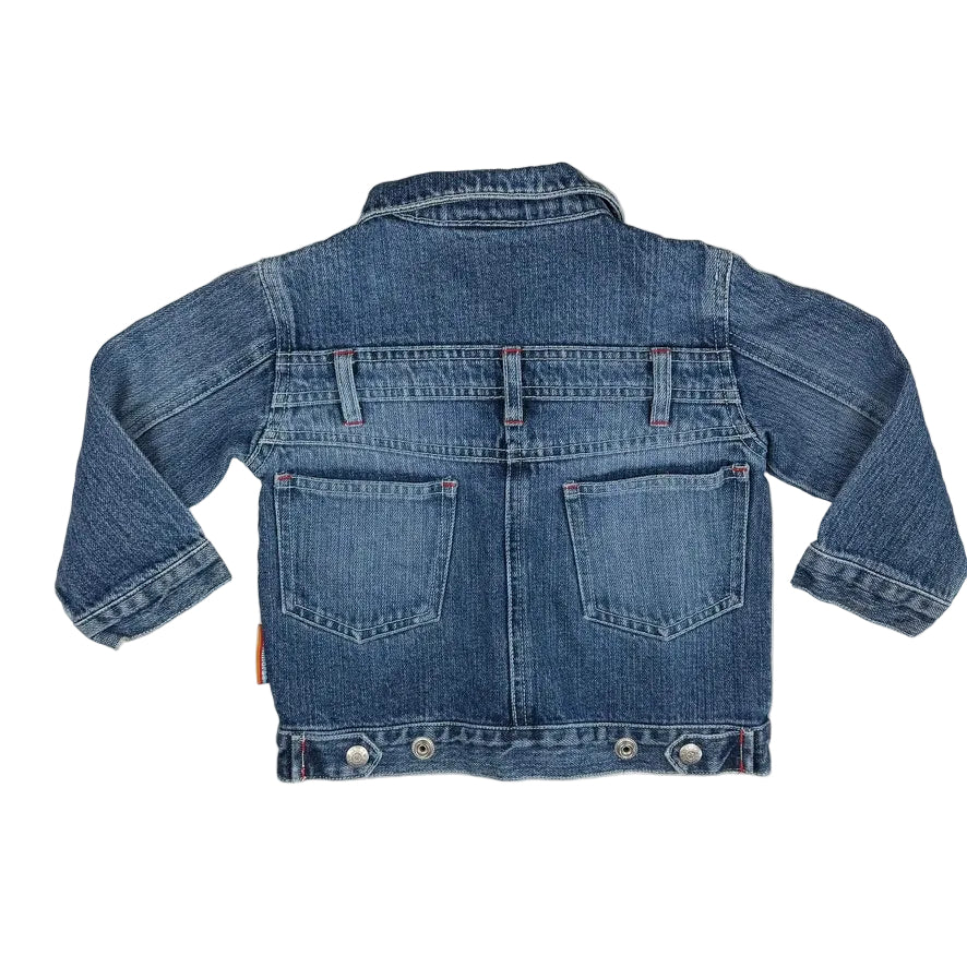Toddlers Y2K Classic  Denim Jacket by Mini Minors - Size 18M