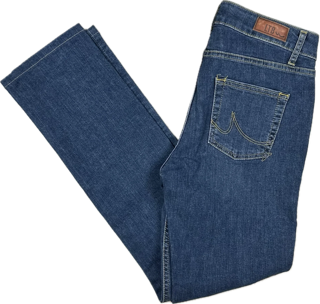 LTB Ladies 'Aspen Y' Mid Rise Slim Straight Jeans -Size 28R