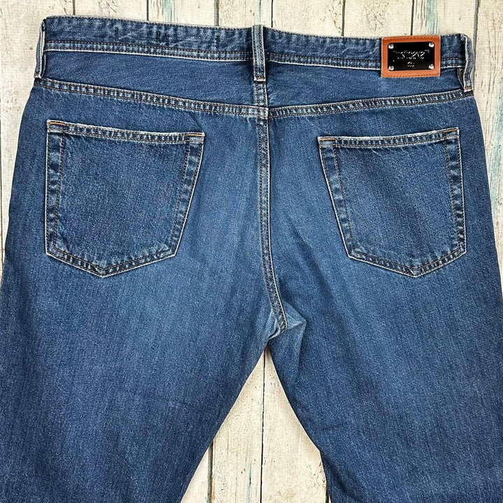 Just Cavalli Italian 'Regular' Straight Wash Jeans - Size 33 - Jean Pool