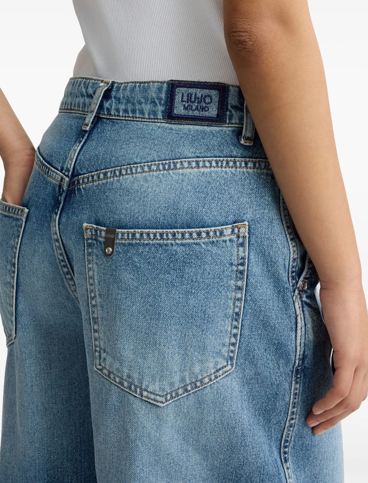 NEW- Liu-Jo Jeans Italian Ladies High Pant Flare Jeans - Size 28