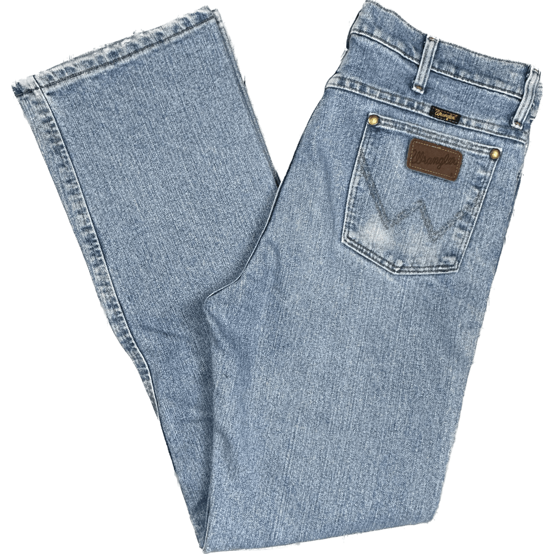 Wrangler Mens Straight Classic Jeans - Size 33/34 - Jean Pool