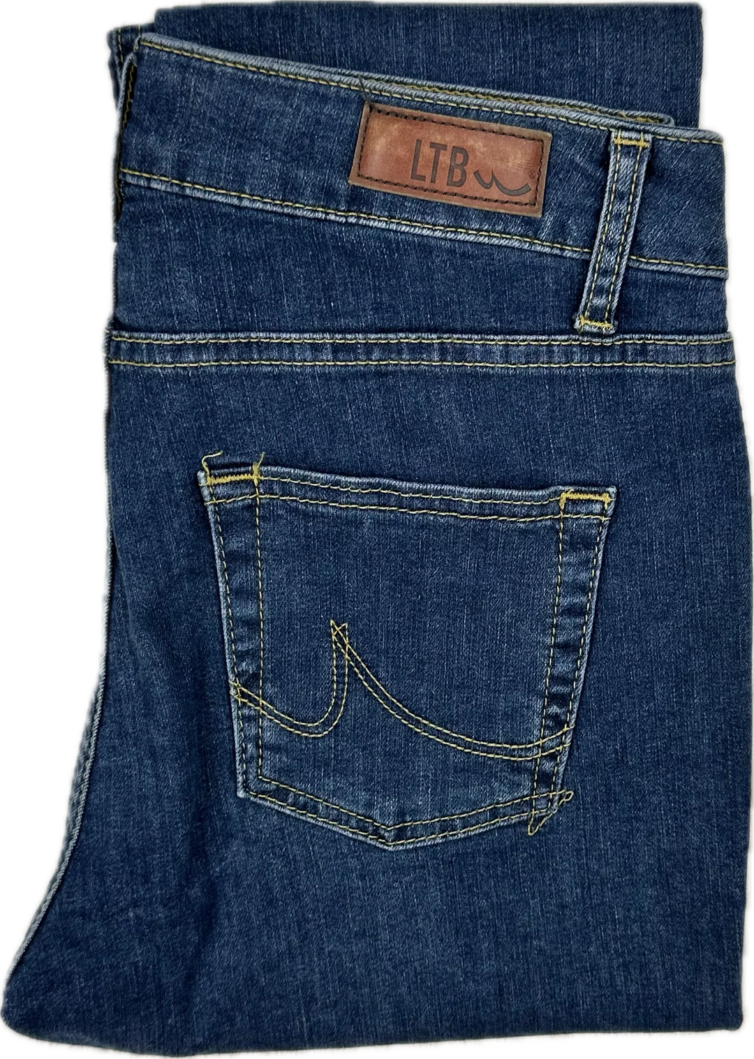 LTB Ladies 'Aspen Y' Mid Rise Slim Straight Jeans -Size 28R