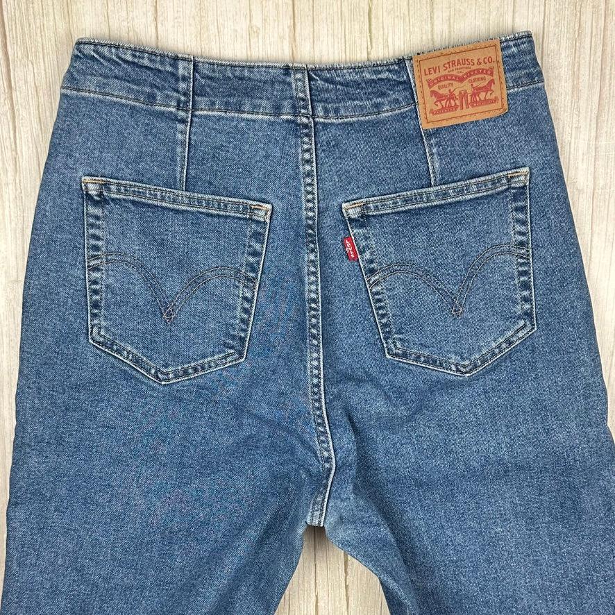 Levis Ladies ‘High Waisted Taper' Hollywood  Jeans- Size 30