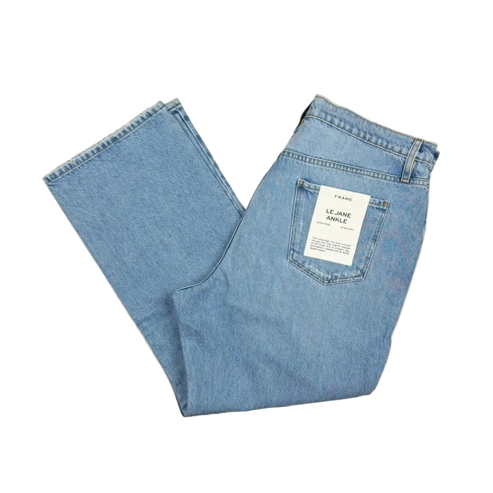 NWT- Frame Denim 'Le Jane Ankle'  Distressed Jeans -Size 33