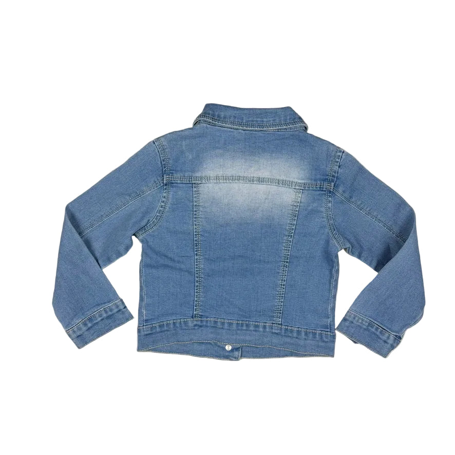 Osh Kosh Stretch Girls Denim Jacket - Size 2