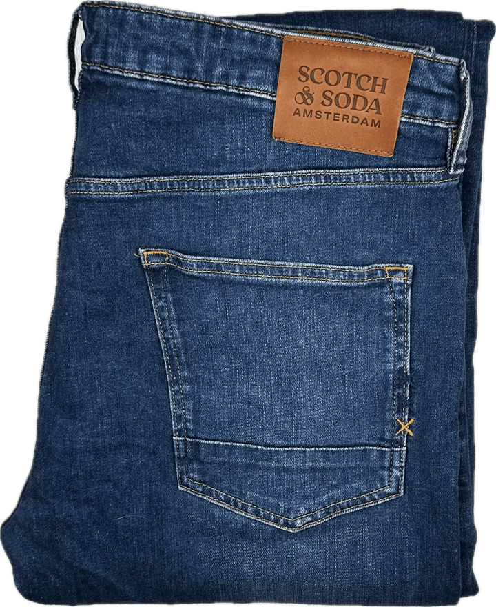 Scotch & Soda Mens 'Ralston' Slim Fit Jeans- Size 38/34