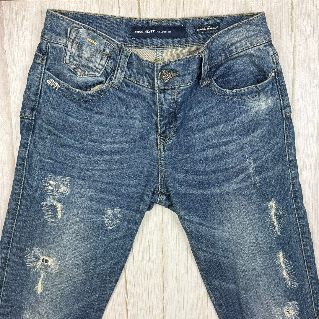 Miss Sixty Low Rise 'Magic Malone' Y2K Jeans -Size 26