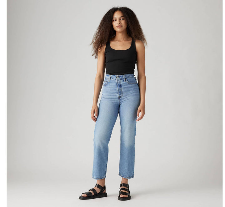 Levis Ladies ‘Ribcage Straight’ Jeans  - Size 28