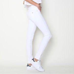 James Jeans White 'High Class Edition' Stretch Denim Jeans -Size 25 - Jean Pool