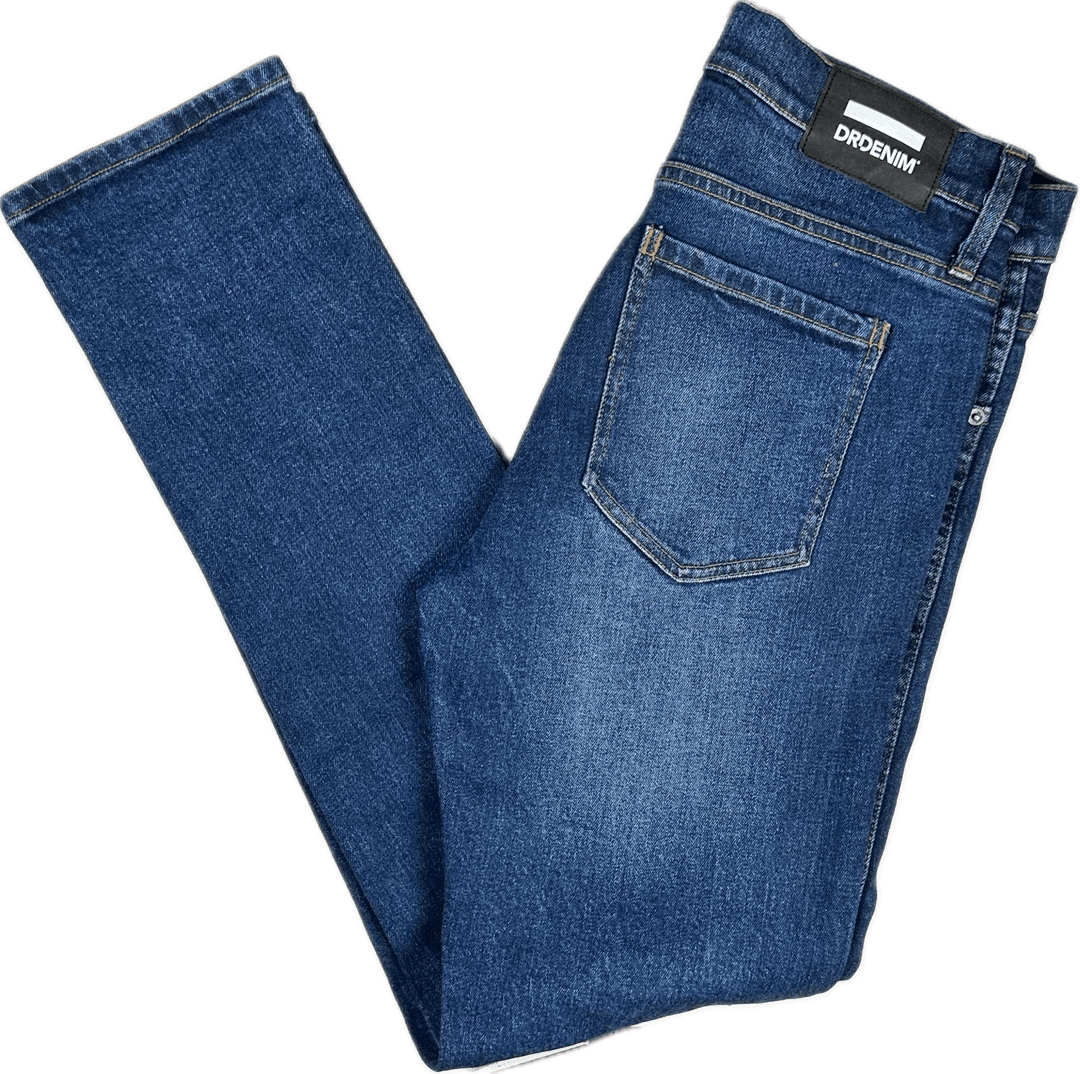 Dr Denim 'Snap' Dark Blue Slim Fit Jeans - Size 33/32 - Jean Pool